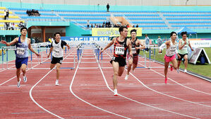 김경태, 전국육상경기대회 남자 110ｍ 허들 우승&hellip;13초78