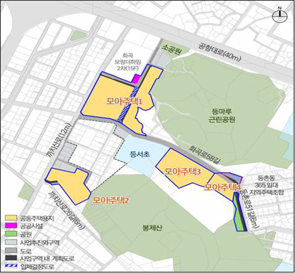 화곡동 1130-7번지 일대 모아주택 조합설립인가 (사진=강서구 제공, 연합뉴스)