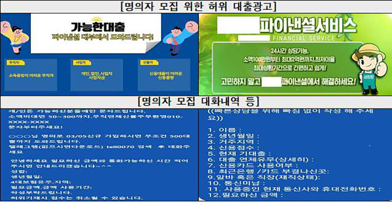 보이스피싱 조직에 대포통장·유심 대규모 공급…22명 구속기소 (사진=서울동부지검 제공, 연합뉴스)