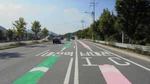 고속도로 색깔 유도선(사진=연합뉴스)