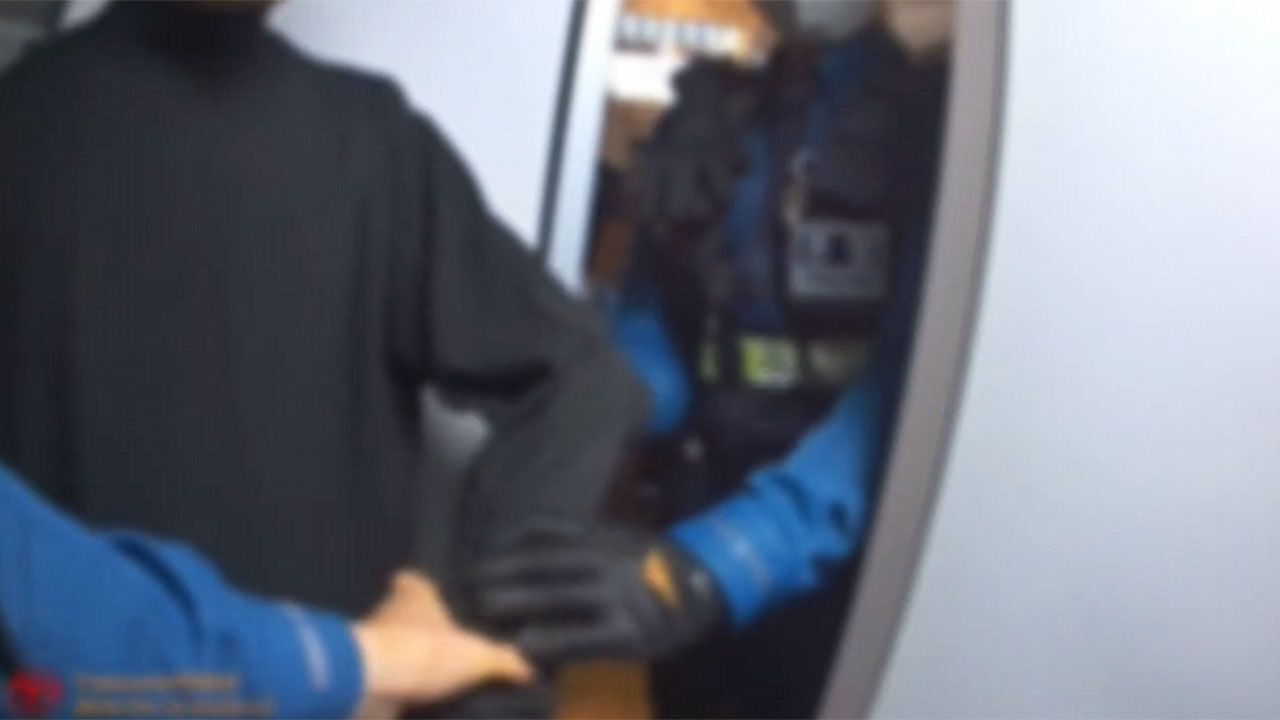 한 무인점포서 무전취식한 남성 체포한 경찰