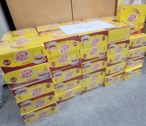 분말 밀크티 스틱으로 위장한 마약류