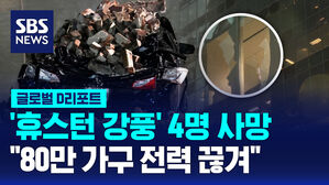 [글로벌D리포트] '휴스턴 강풍' 4명 사망&hellip;"80만 가구 전력 끊겨"