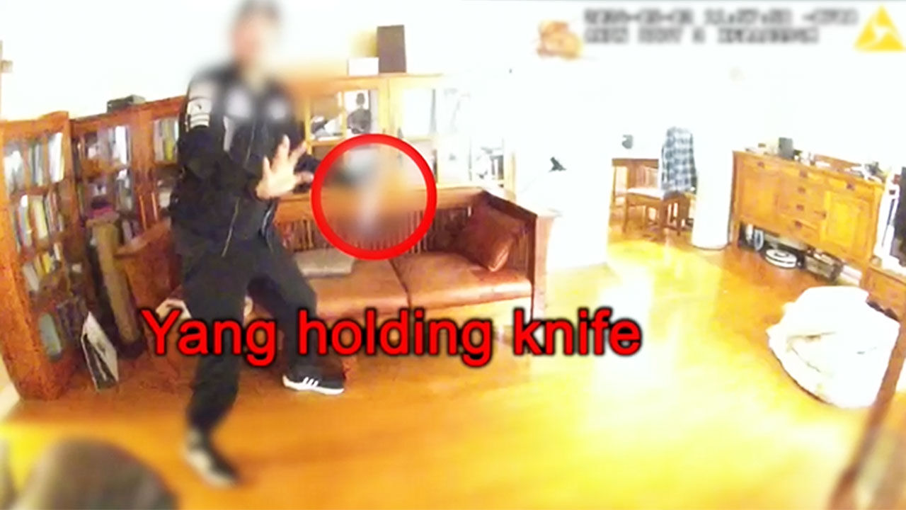 미 LA경찰 공개 보디캠 영상, 경찰 과잉 진압 논란