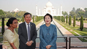 진성준 "김정숙 타지마할 방문, 엘리자베스 여왕 방한과 유사"