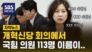 [자막뉴스] "간곡히 부탁드립니다" 국민의힘 113명 이름 모두 불렀다