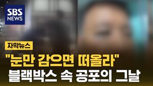 [자막뉴스] 갑자기 돌변하더니 '퍽퍽'&hellip;블랙박스 속 공포의 그날
