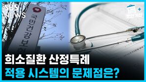 SBS NEWS 뽀얀거탑 의료상담 희소질환 산정특례 적용 시스템의 문제점은?