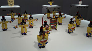 [월드리포트] 신기술·레고와 만난 '한국의 놀이'…파리 관객 사로잡다