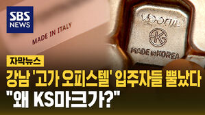 강남 '고가 오피스텔' 입주자들 뿔났다&hellip;"왜 KS마크가?"