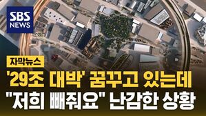 [자막뉴스] '29조 대박' 꿈꾸고 있는데 "저희 빼줘요" 난감한 상황
