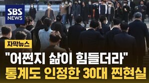 [자막뉴스] "어쩐지 삶이 힘들더라"&hellip;한숨 나오는 30대 찐현실