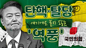 탄핵 탈당 역풍