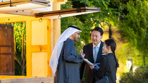 윤 대통령 부부 관저 간 UAE 대통령 "한국을 가족처럼"