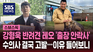 [스브스픽] 강형욱 반려견 레오 '출장 안락사'&hellip;수의사 고발 당했다