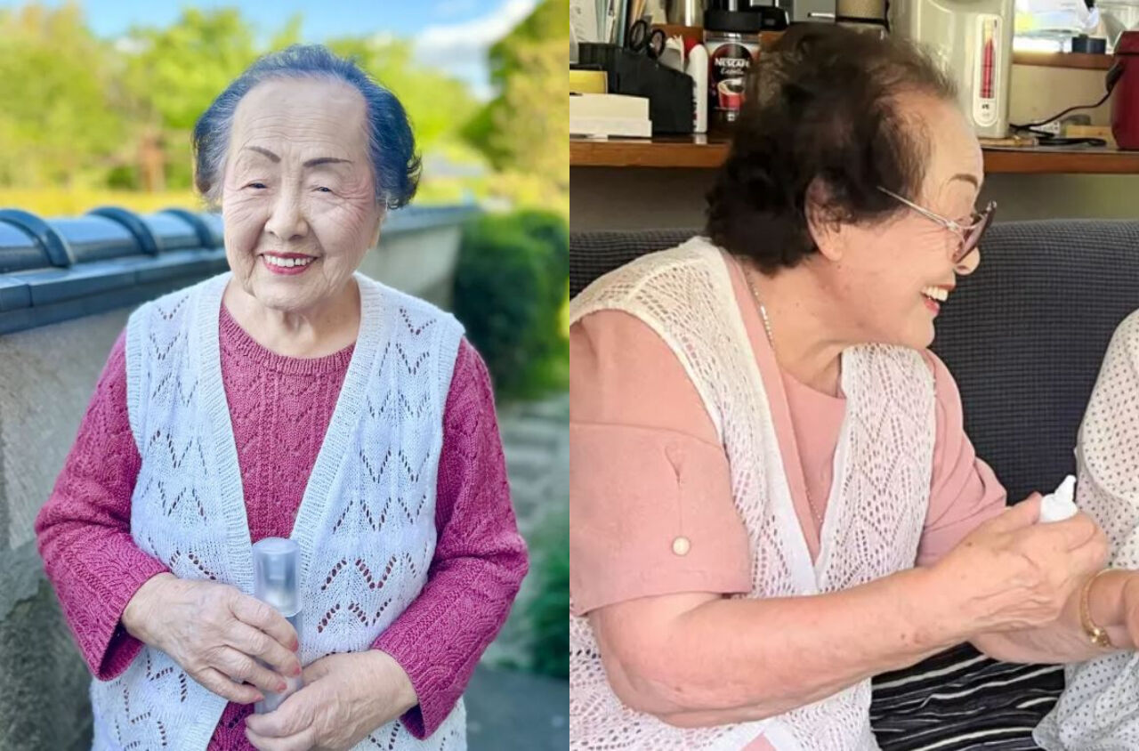101세 일본 현역 뷰티 어드바이저, 기네스 기록 경신(사진=닛케이 신문 홈페이지 캡처, POLA 홈페이지 캡처)