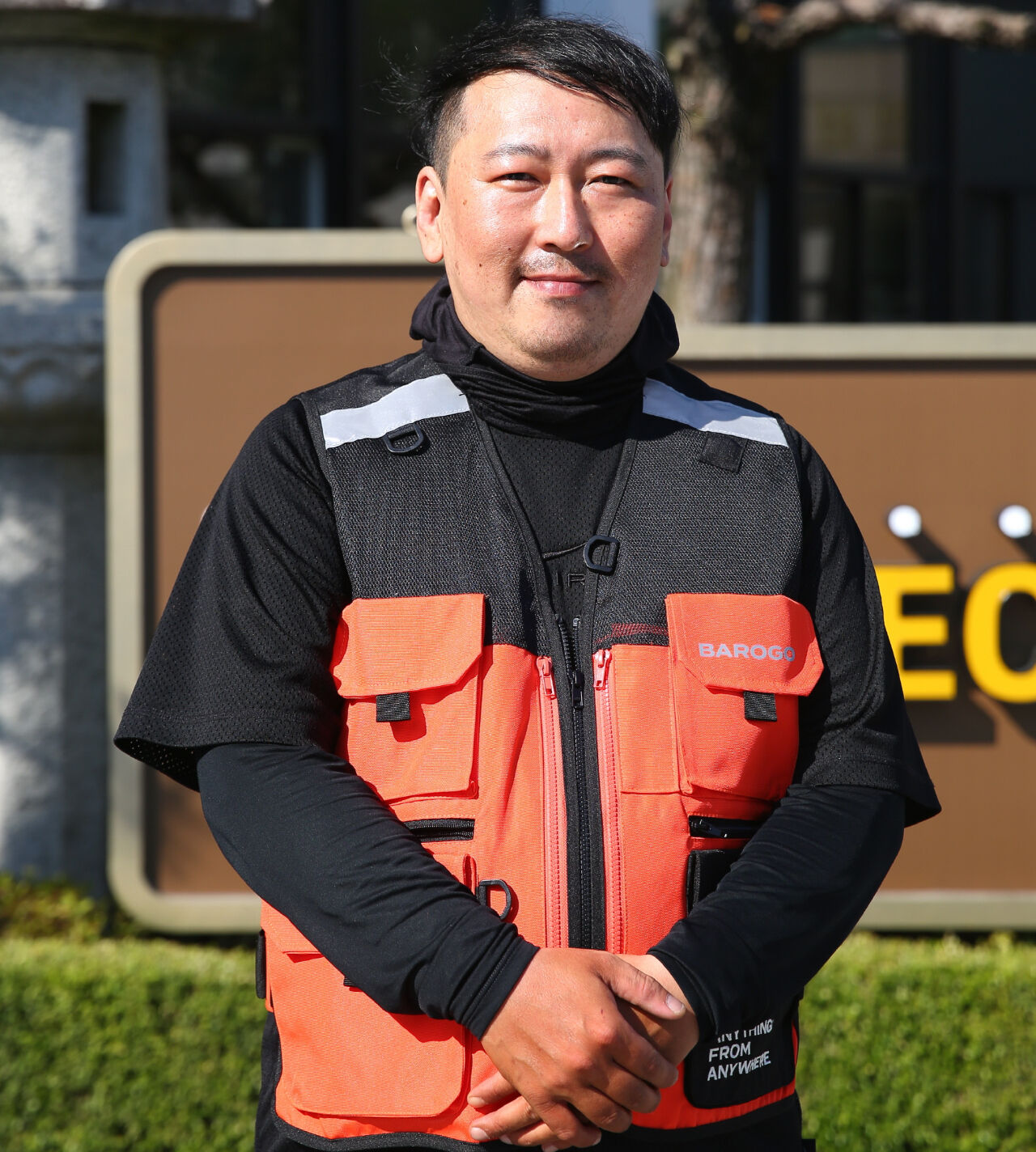 심폐소생술로 식당주인 구한 배달기사 이태훈 씨. (사진=경주시 제공, 연합뉴스)