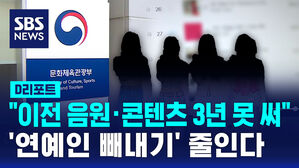 [D리포트] "새 소속사, 이전 음원&middot;콘텐츠 3년 못 쓴다"