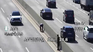 [영상] 지폐 줍겠다고&hellip;고속도로 내달린 운전자들에 일대 '마비'