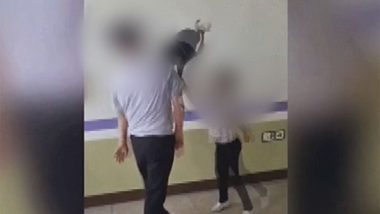 교감 선생님 때린 초등학생