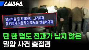 스브스뉴스 단 한명도 전과가 남지 않은 밀양 사건 총정리