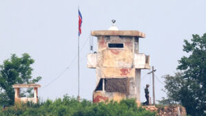 북한군 9일 군사분계선 단순 침범&hellip;경고사격에 퇴각