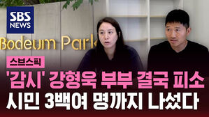 '감시' 강형욱 부부 결국 피소 시민 3백여 명까지 나섰다