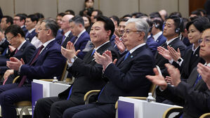 윤 대통령 "한-카자흐 핵심광물 공급망 협력 강화해야"