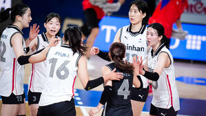 한국 여자배구, 일본에 3대 0 완패&hellip;VNL 5연패