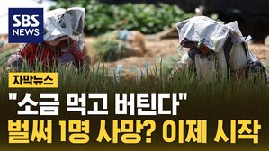 [자막뉴스] '살인 폭염'에 환자 급증&hellip;현장은 "소금 먹고 버텨요"