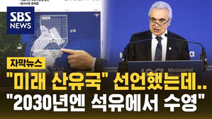 [자막뉴스] 우린 "미래 산유국" 선언&hellip;국제기구 "2030년 과잉 공급" 경고