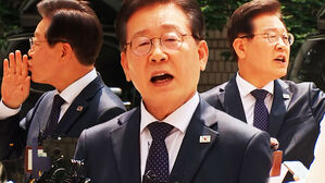 [영상] 이재명 "말이 되는 소리겠습니까? 희대의 조작 사건입니다"&hellip;재판 직전 '언론은 검찰 애완견' 불만 폭발