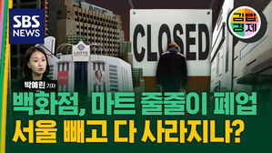 백화점, 마트 줄줄이 폐업 서울 빼고 다 사라지나?
