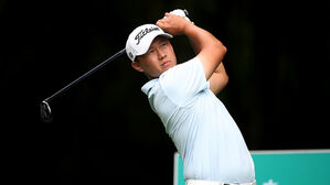 이상희, KPGA 하나은행 인비테이셔널 2R 공동 선두