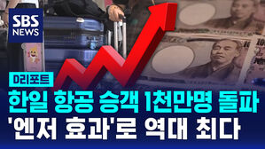 [D리포트] 한-일 항공 승객수 1천만 명 돌파&hellip;역대 최다