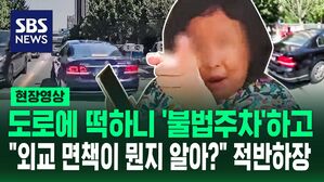 [영상] "외교 면책이 뭔지 알아?" 도로에 불법주차 해놓고 큰소리치고 욕설한 중국 국제기구 수장&hellip;논란 커지자 "진심으로 사과" 태도 돌변