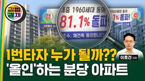 1번타자 누가 될까?? '올인'하는 분당 아파트