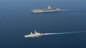 미 항공모함 루즈벨트함 부산 입항&hellip;국내 입항은 처음