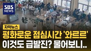[자막뉴스] 평화로운 점심시간 '와르르' 이것도 급발진? 물어보니..