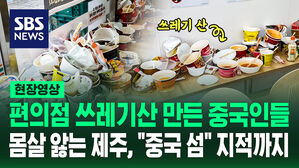 [영상] 중국인 관광객들의 비상식적 행동에 또다시 몸살 앓는 제주도