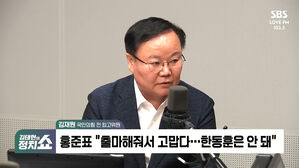 [정치쇼] 김재원 "홍준표, 한동훈 얼마나 밉겠나&hellip;전당대회 반드시 결선 가야"