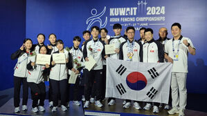 한국 펜싱, 2년 만에 아시아선수권대회 종합우승