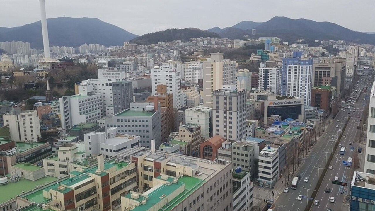 부산 중구 시내 모습