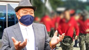 [영상] 해병대 출신 김흥국 "죽은 후배 맘 아프지만 언제까지 질질 끌면서"&hellip;'채 해병 특검' 반대 집회 참석했다가 '논란'