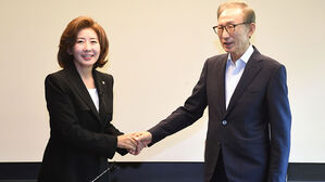 MB, 나경원 만나 "당정 힘 모아야&hellip;분열되면 안 돼"