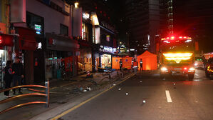 시청역 사고서 나뒹군 가드레일&hellip;보행자 안전대책은