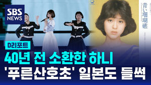[D리포트] 40년 전 소환한 하니 '푸른 산호초' 일본도 들썩