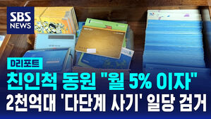 [D리포트] "월 5% 이자"&hellip;친인척 동원해 2천억 대 '다단계 사기' 일당 검거