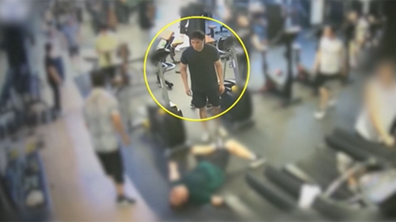 헬스장에서 쓰러진 남성 구한 경찰