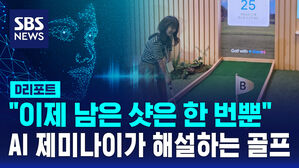 [D리포트] "이제 남은 샷은 한 번뿐"&hellip;AI 제미나이가 해설하는 골프